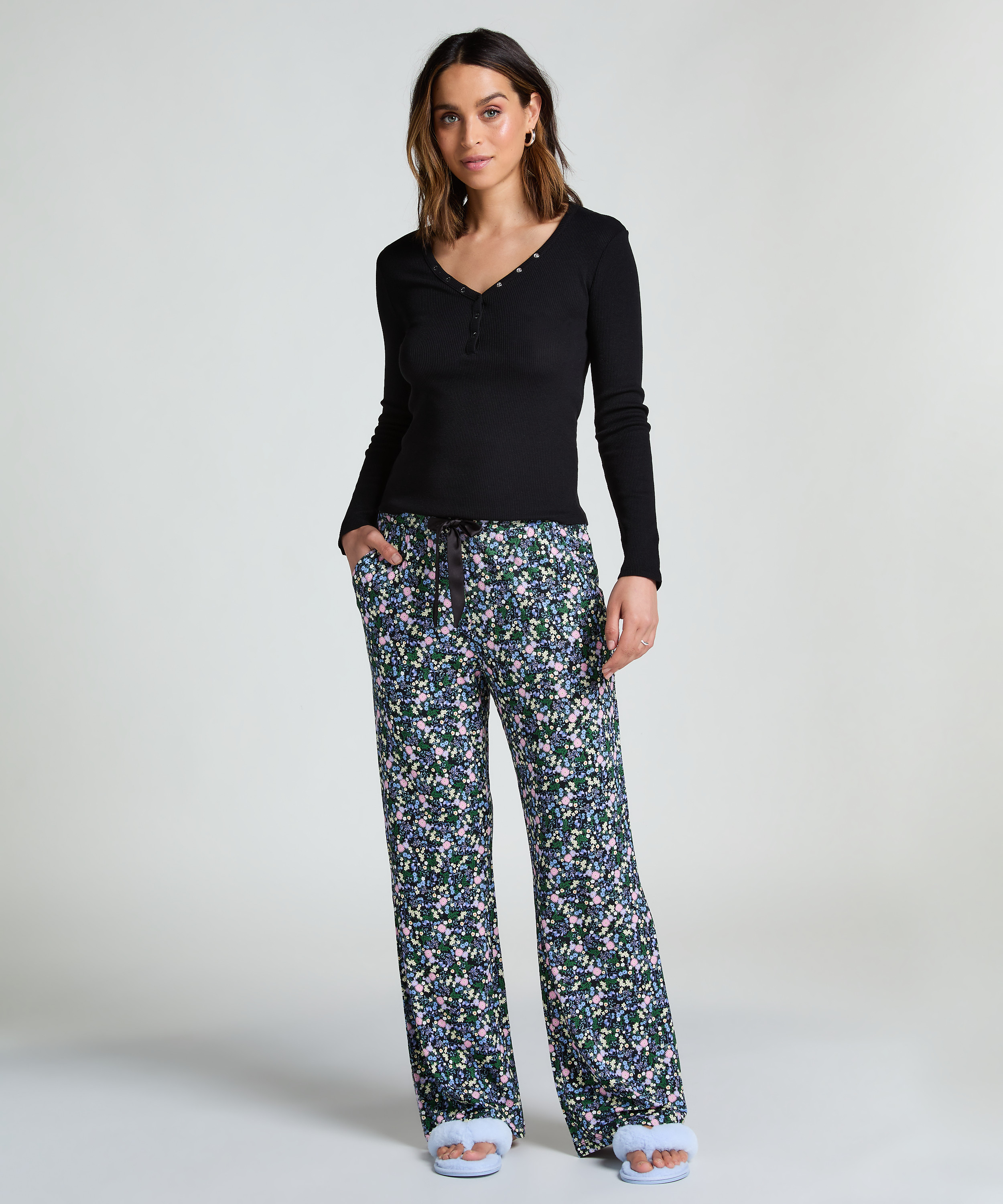 Pysjamatopp, Svart, main