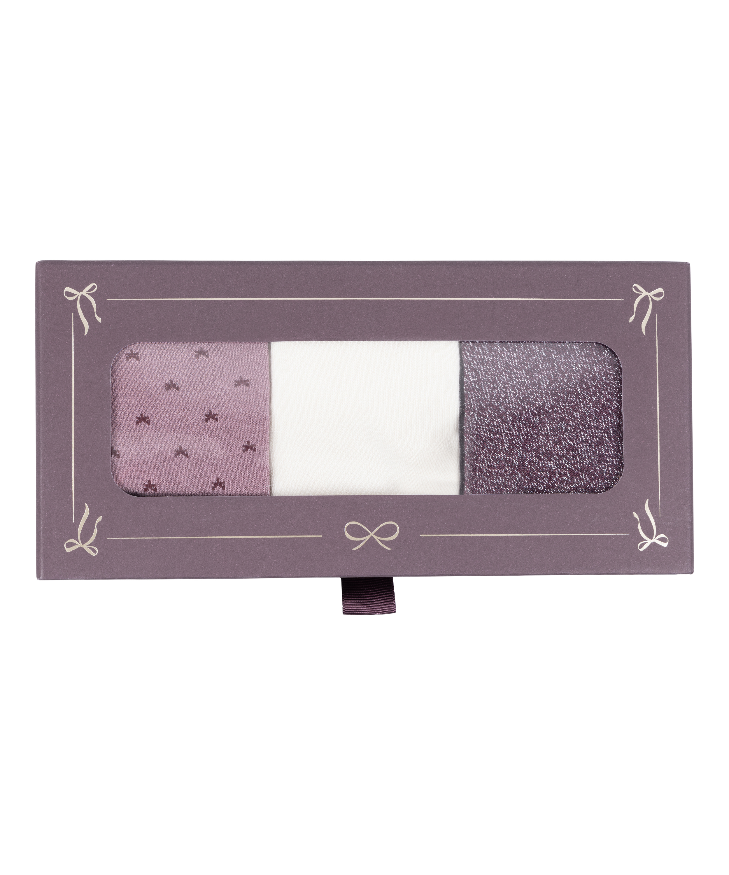 3 par sokker Giftpack, Hvit, main