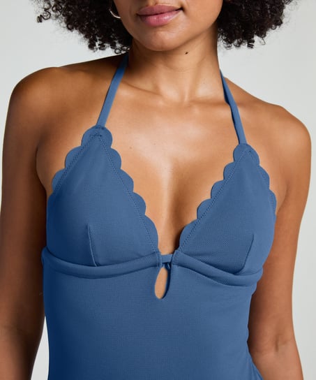 Formende tankini, Blå