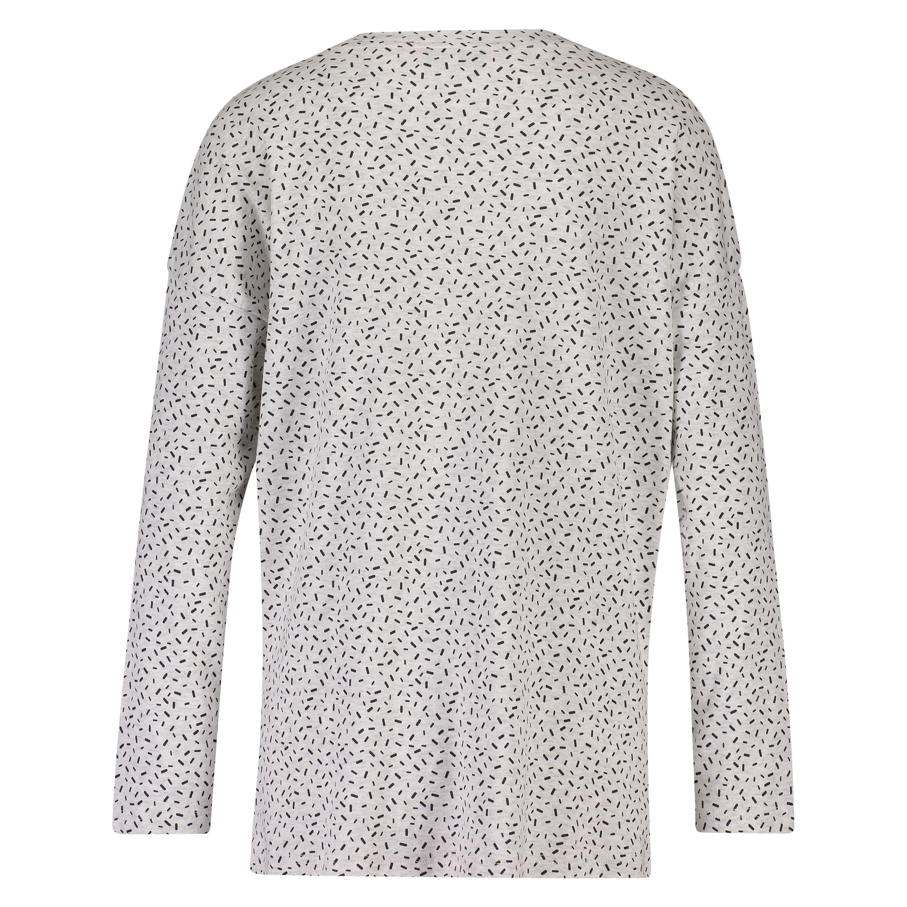 Racoon Jersey Top, Grå, main