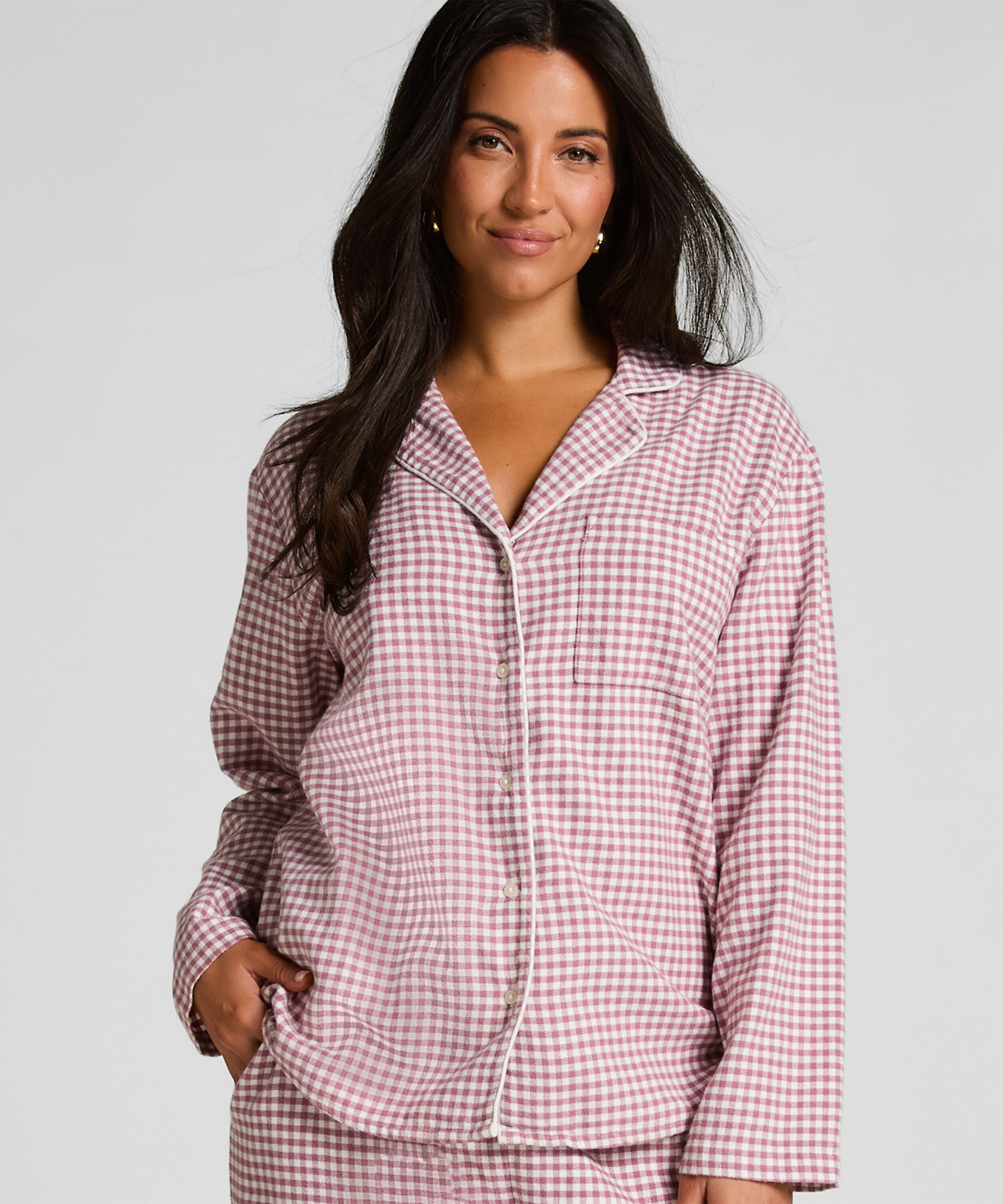 Pysjamatopp Flanell Essentials