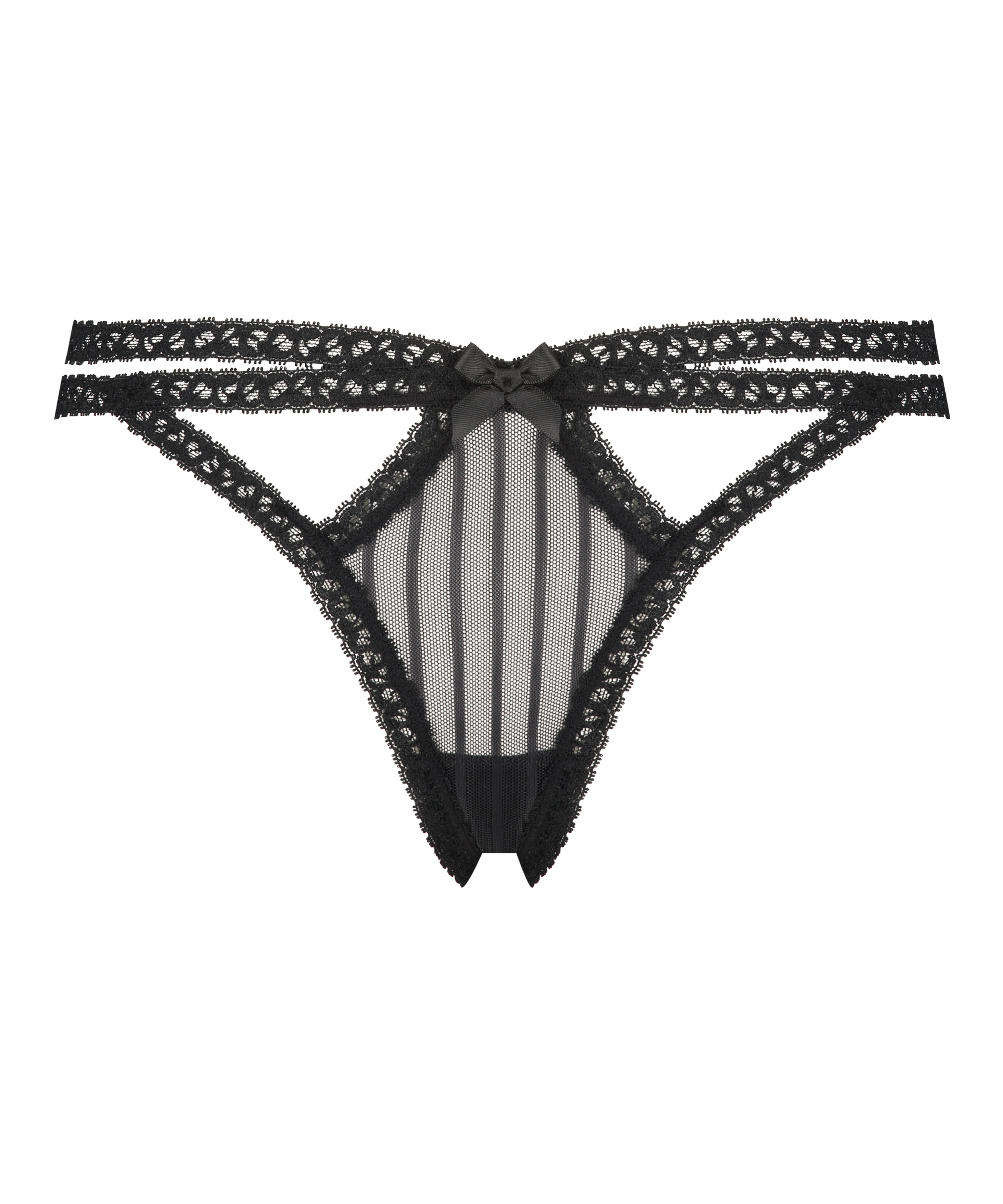 Jeann g-streng, Svart, main