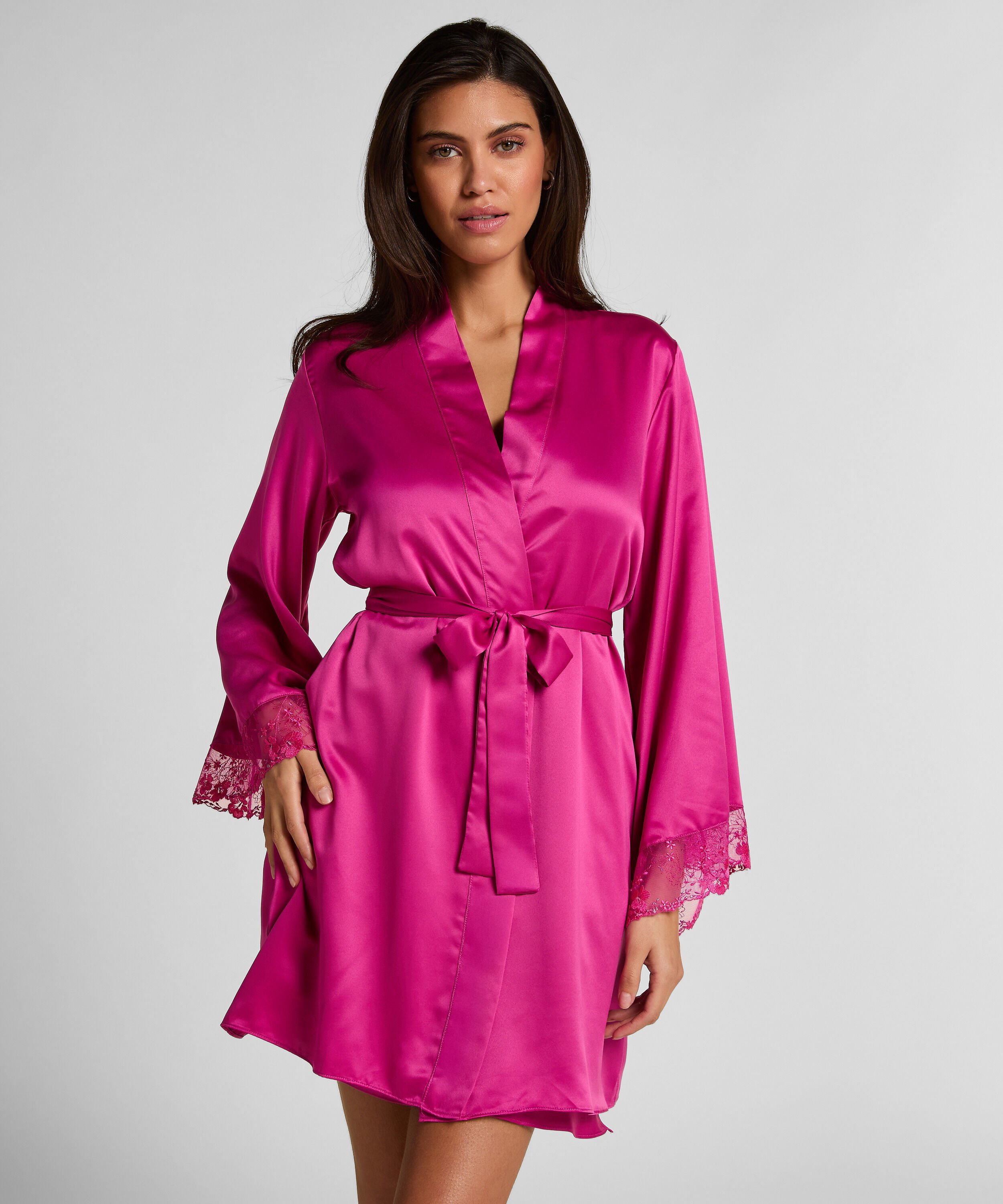 Peonie Kimono Satin