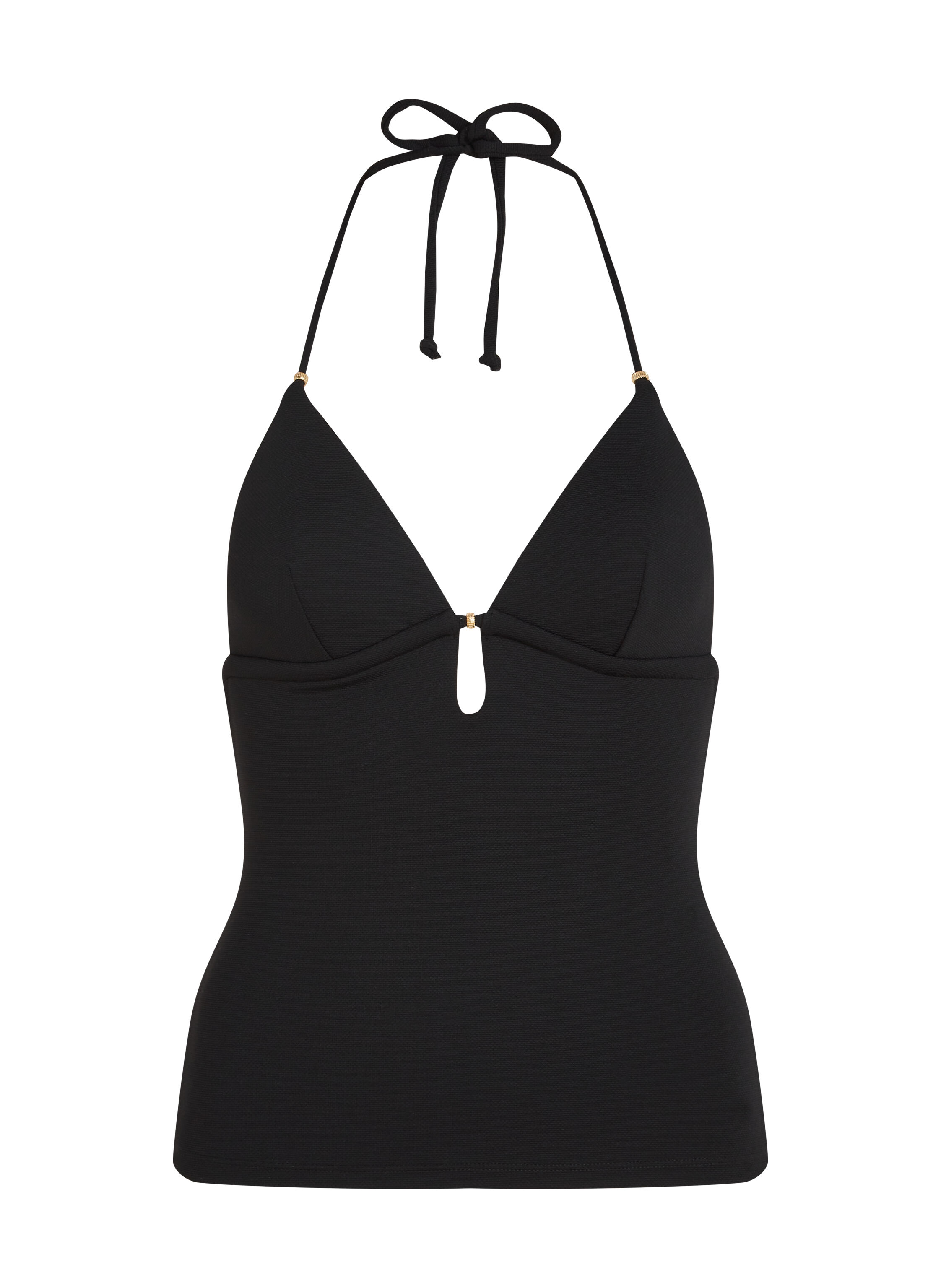Holbox Formende tankini, Svart