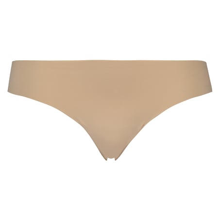 Usynlig grunnleggende thong, Beige