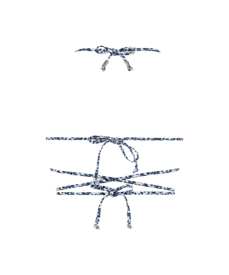 Morocco trekant-bikinitopp, Hvit