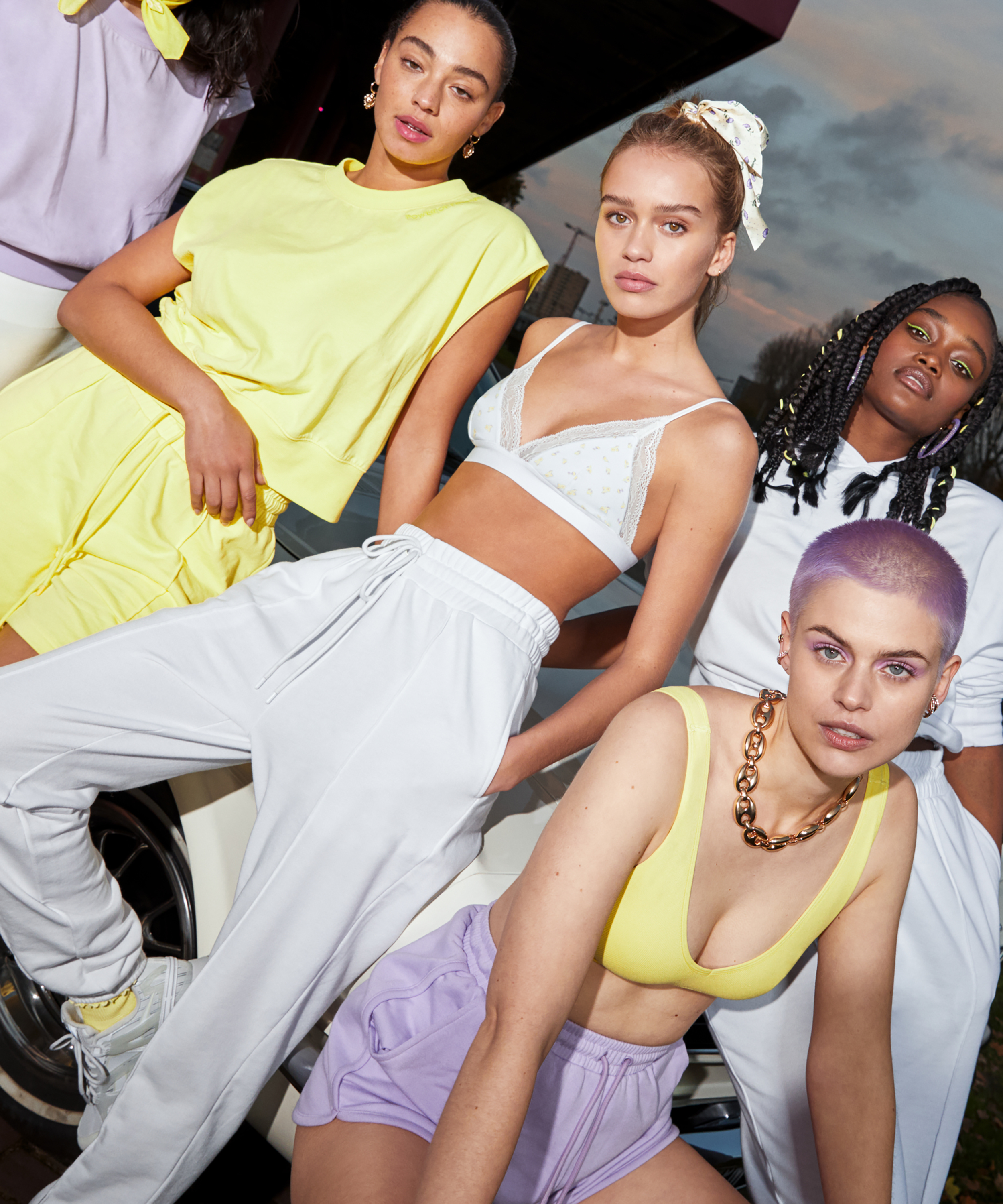 Snuggle Me joggebukse, Hvit, main