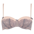 Padded strapless underwired bra  Lenka, Rosa