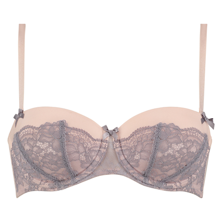 Padded strapless underwired bra  Lenka, Rosa