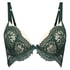 Ingrid foret pushup-BH med bøyle, Grønn