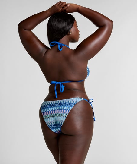 Cali Highleg Bikiniunderdel, Bl&aring;
