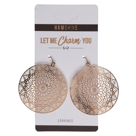 Filigree Earrings, Gul