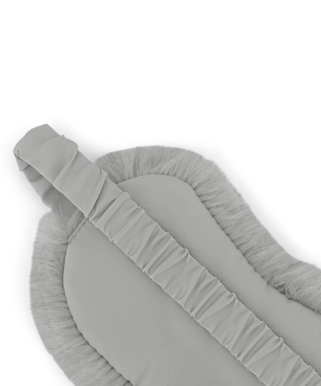 Varmtvannsflaske Sovemaskesett, Grå