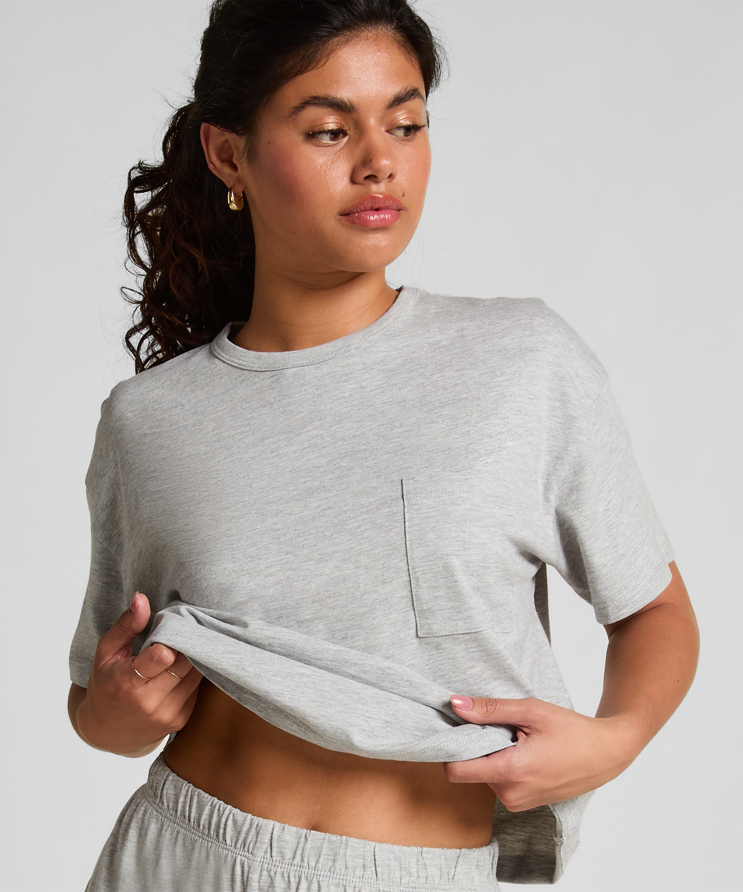 Pysjamassett, Grå, main