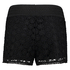 Crochetta Shorts, Svart