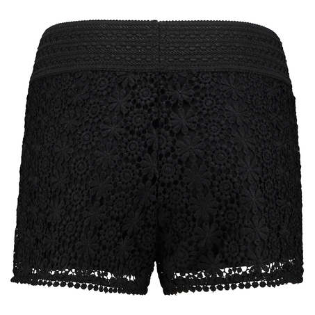 Crochetta Shorts, Svart