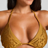 Triangle bikinitopp Boho, Gul
