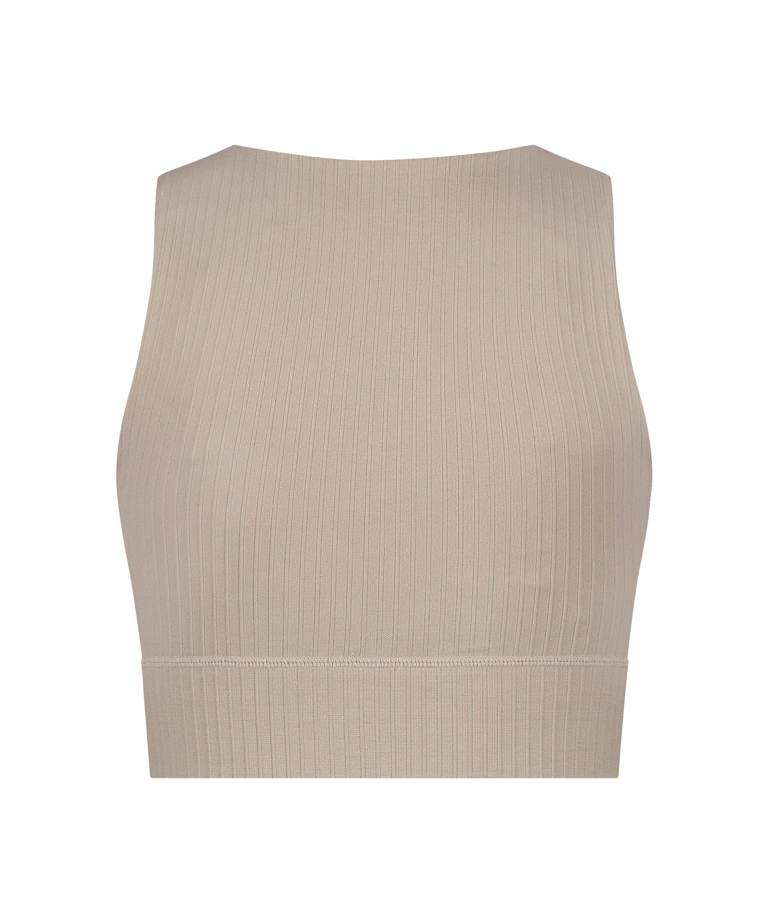 HKMX sømløs sports-BH, Beige, main