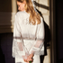 Kimono Bridal i sateng, Hvit