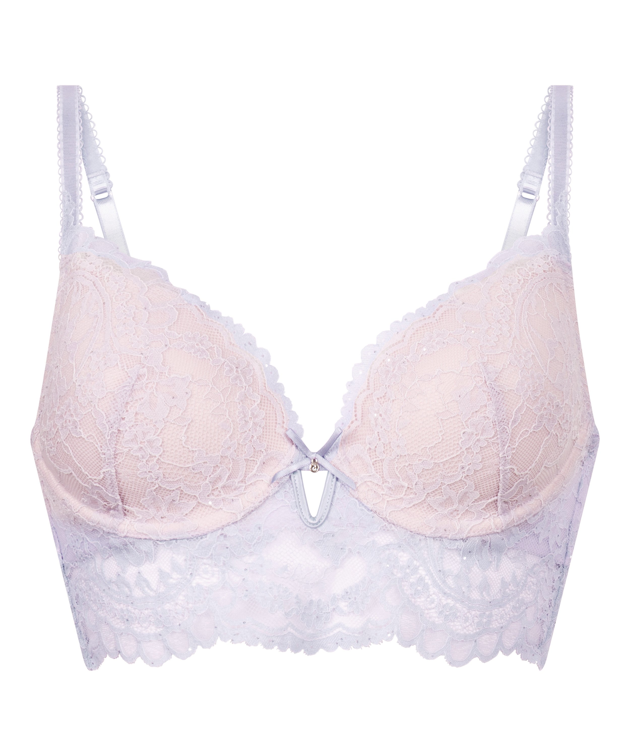 Isadora Longline polstret spile-BH, Lilla, main