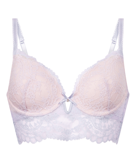 Isadora Longline polstret spile-BH, Lilla