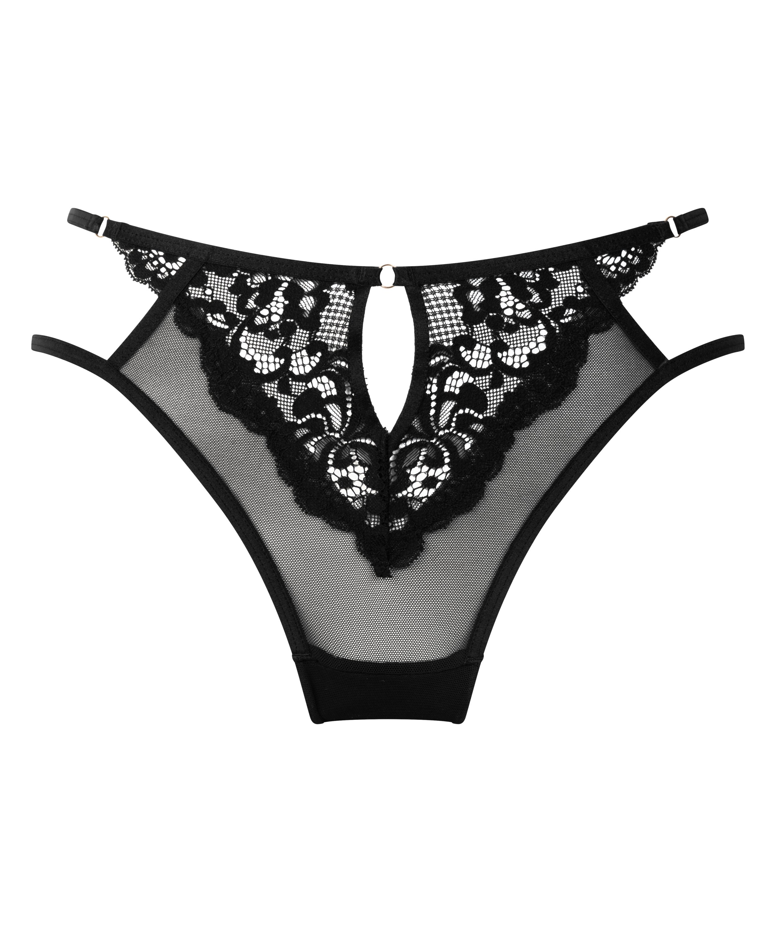 Brasilianske truser Cinnamon, Svart, main