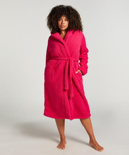 Badekåpe Fleece, Rosa