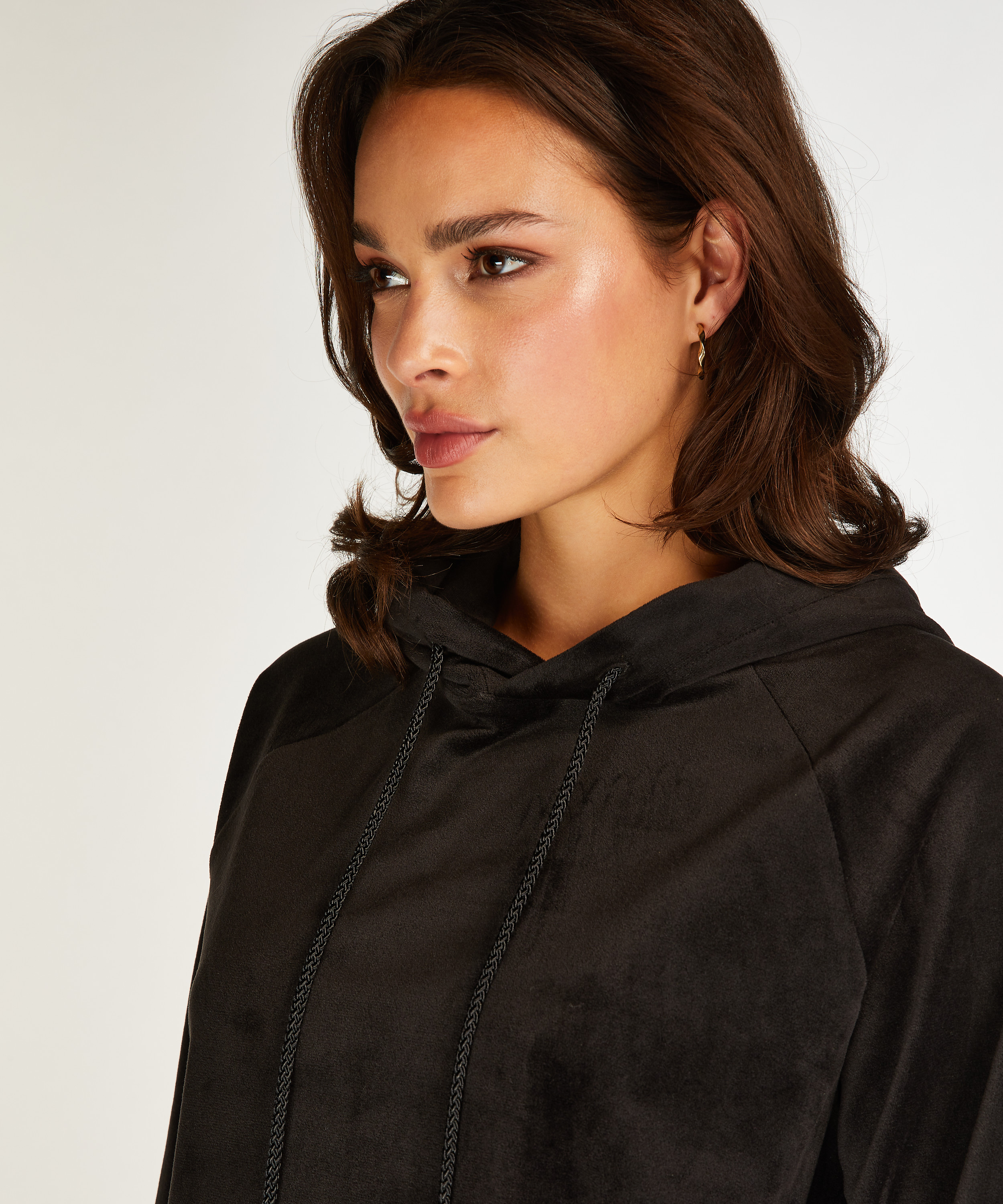 Topp Velours, Svart, main