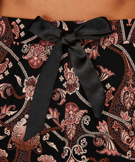 Jersey pysjamasbukser, Svart