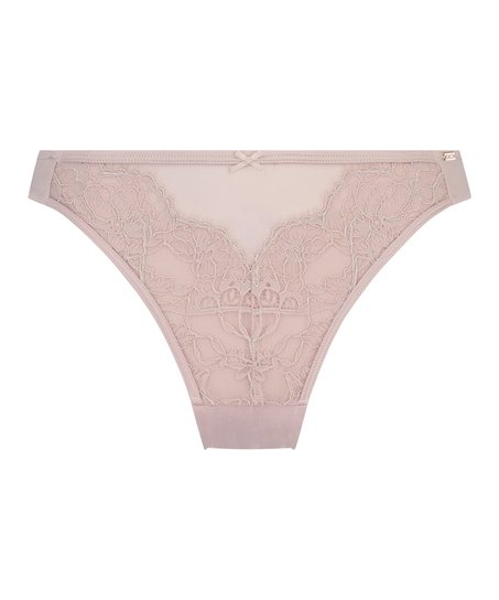 G-streng med høyt snitt Leni, Lilla