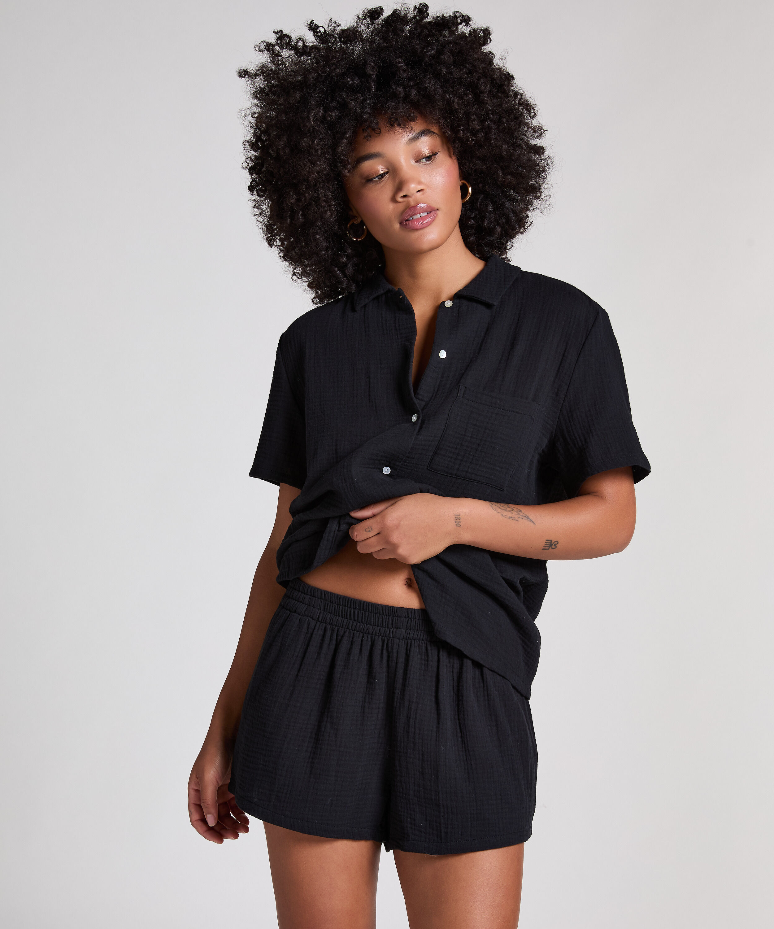 Muslin Short, Svart