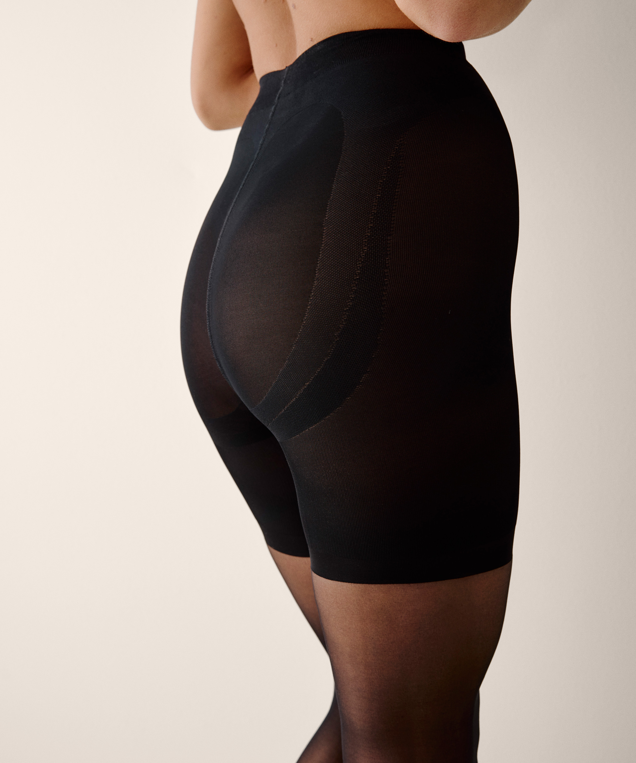 Strømpebukse 15 Denier Total Lift & Shape, Svart, main