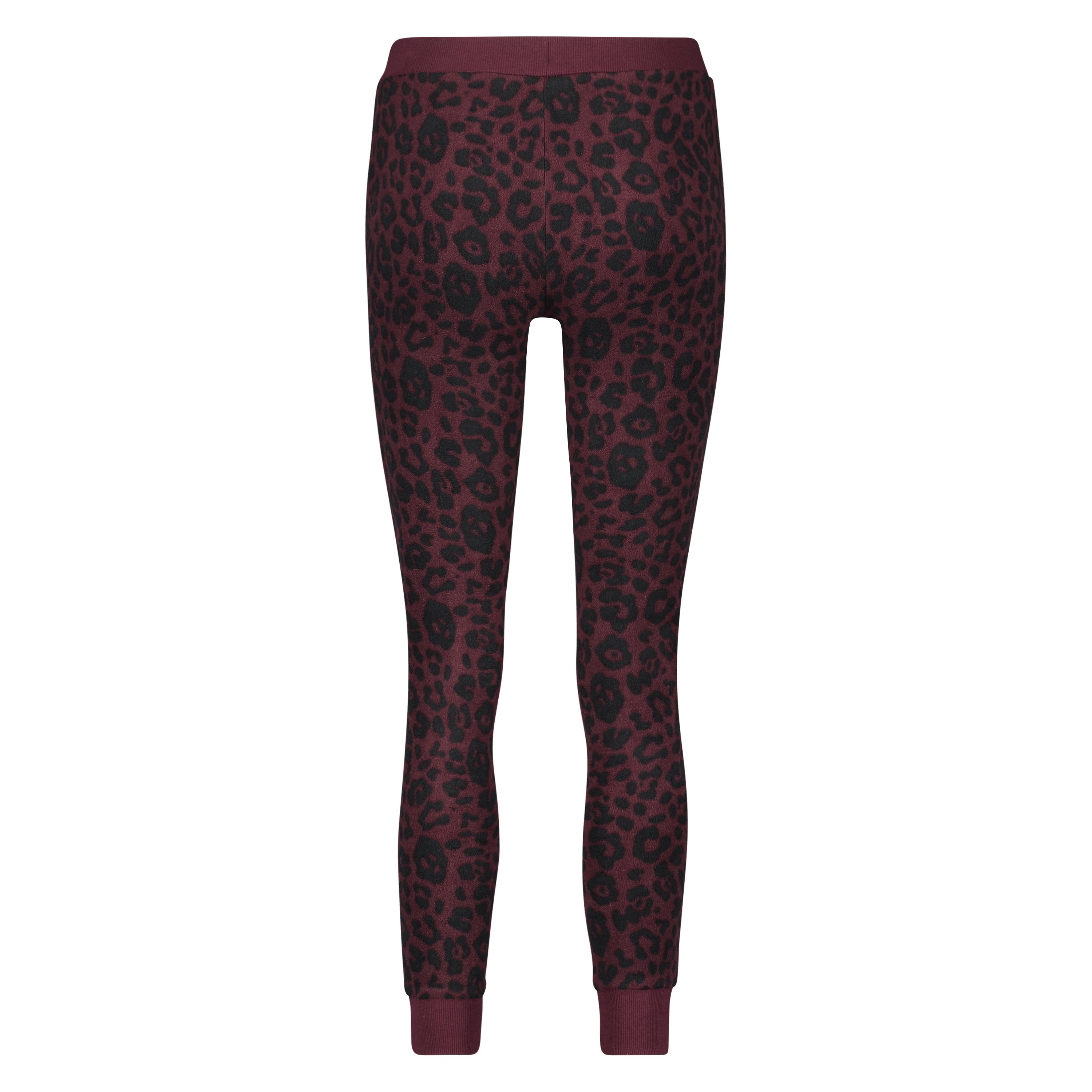 Micro fleece leggings, Rød, main