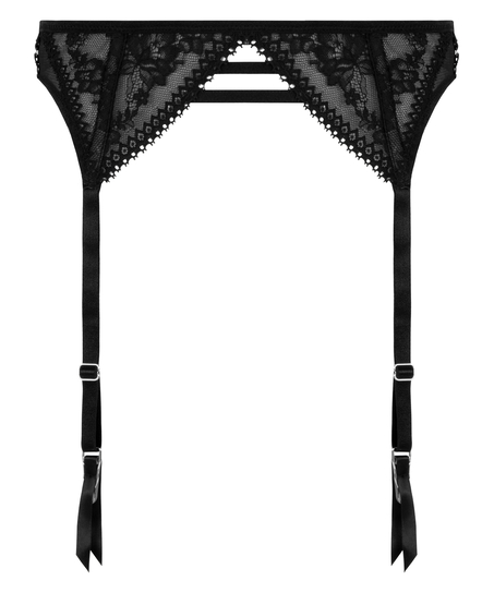 Vera strømpeholder, Svart