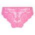Invisible brasiliansk truse Lace Back, Rosa