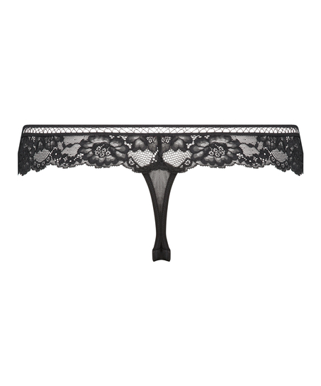 Gwen boxer thong, Svart