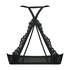 Polstret pushup spile-BH Claire, Svart