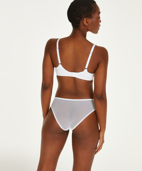 Usynlig brasiliansk truse, Hvit