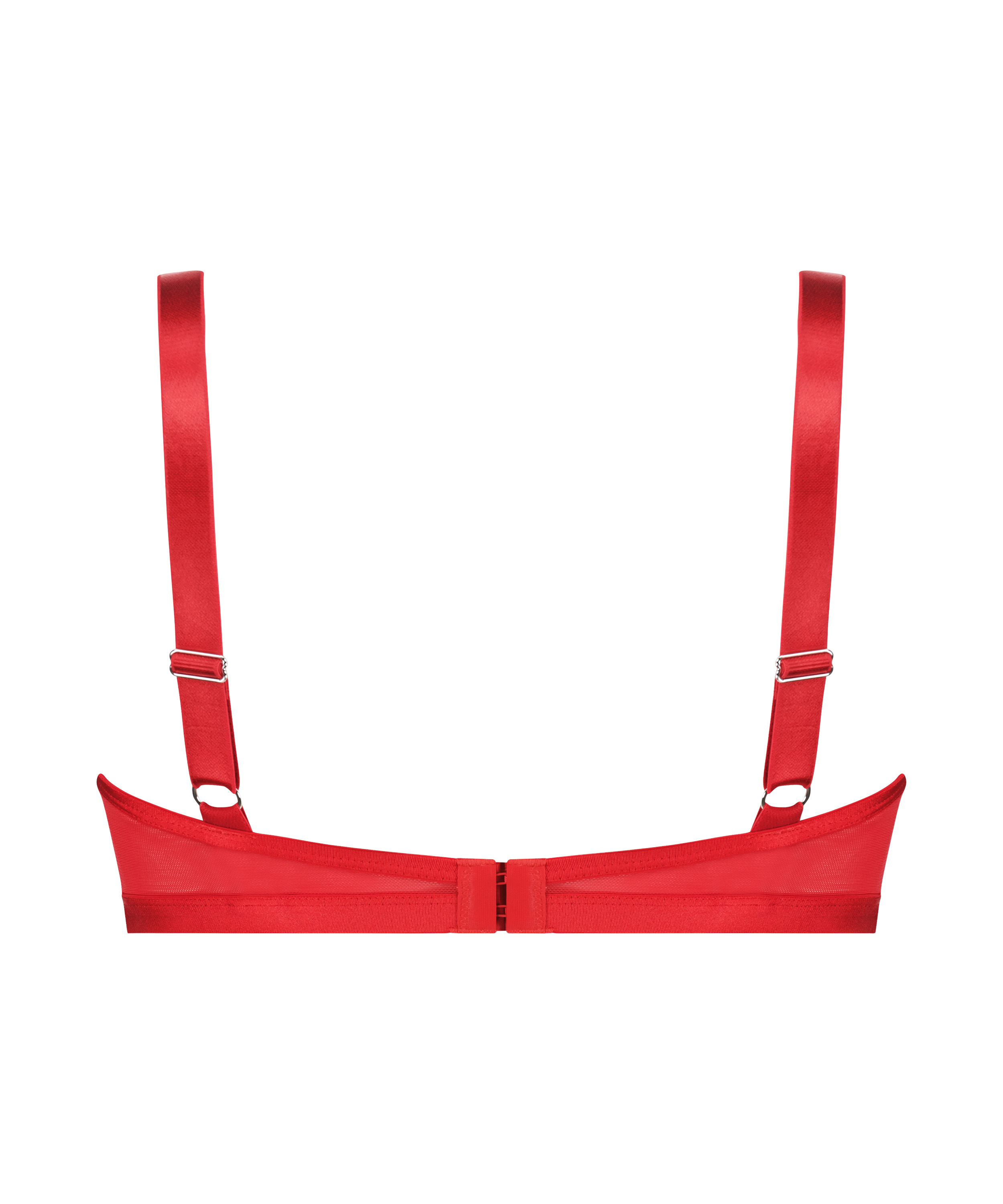 Elissa uvattert BH med bøyle, Rød, main