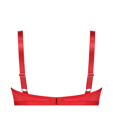 Elissa uvattert BH med bøyle, Rød