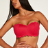 Bandeau bikinitopp Scallop, Rosa