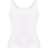 Singlet tanktop i myk bomull, Hvit