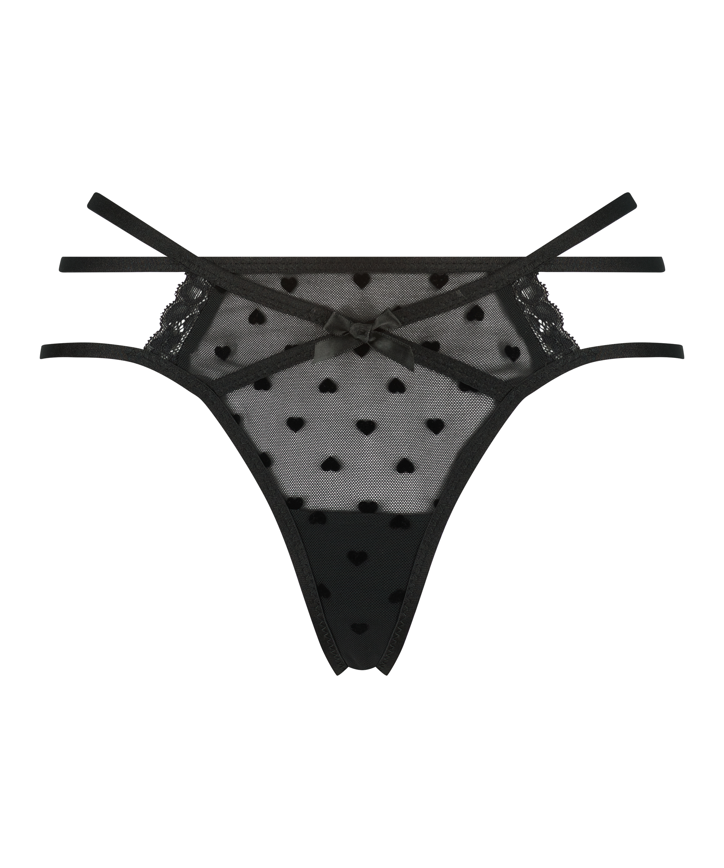 G-streng Melda, Svart, main