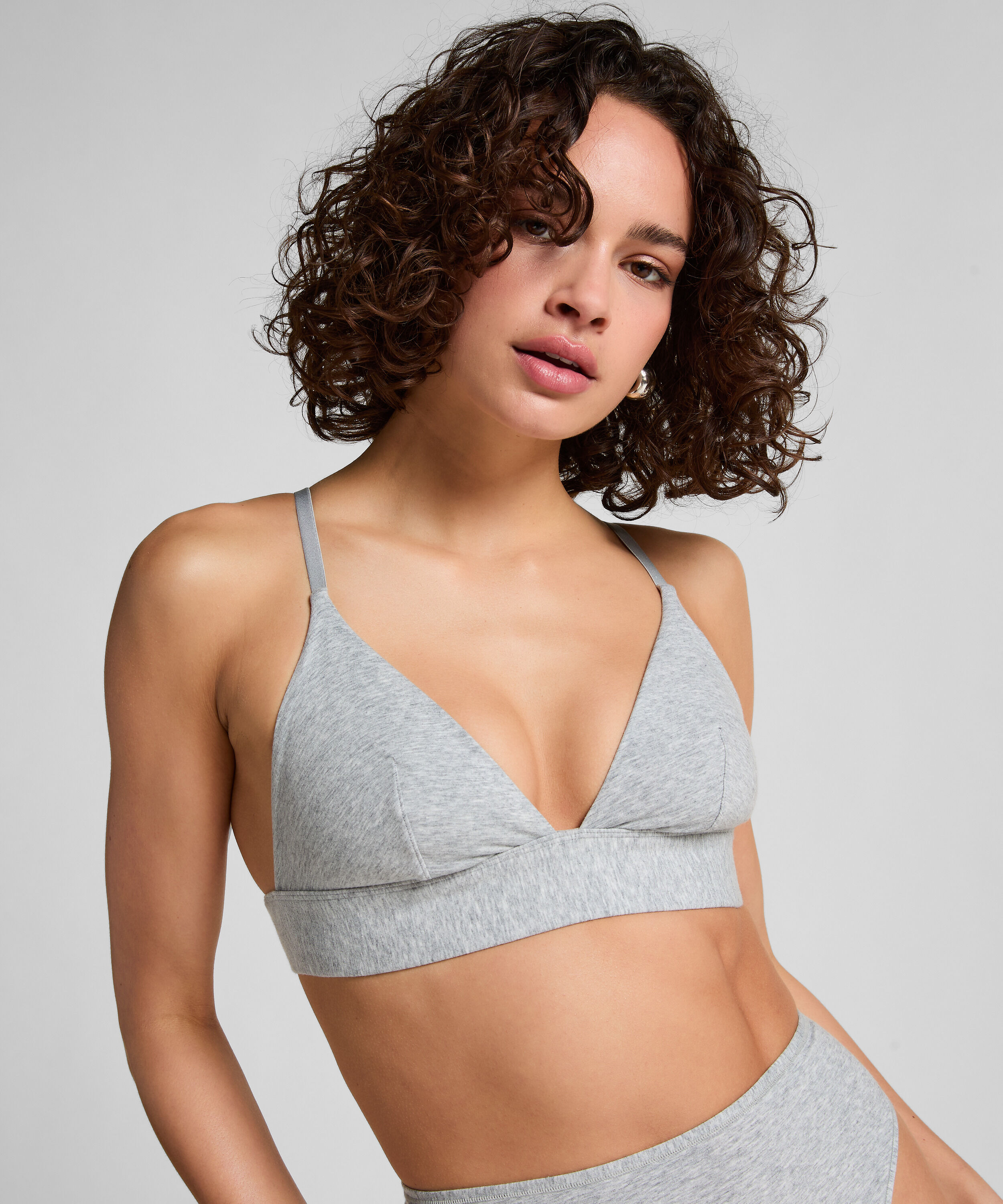Bralette i bomull
