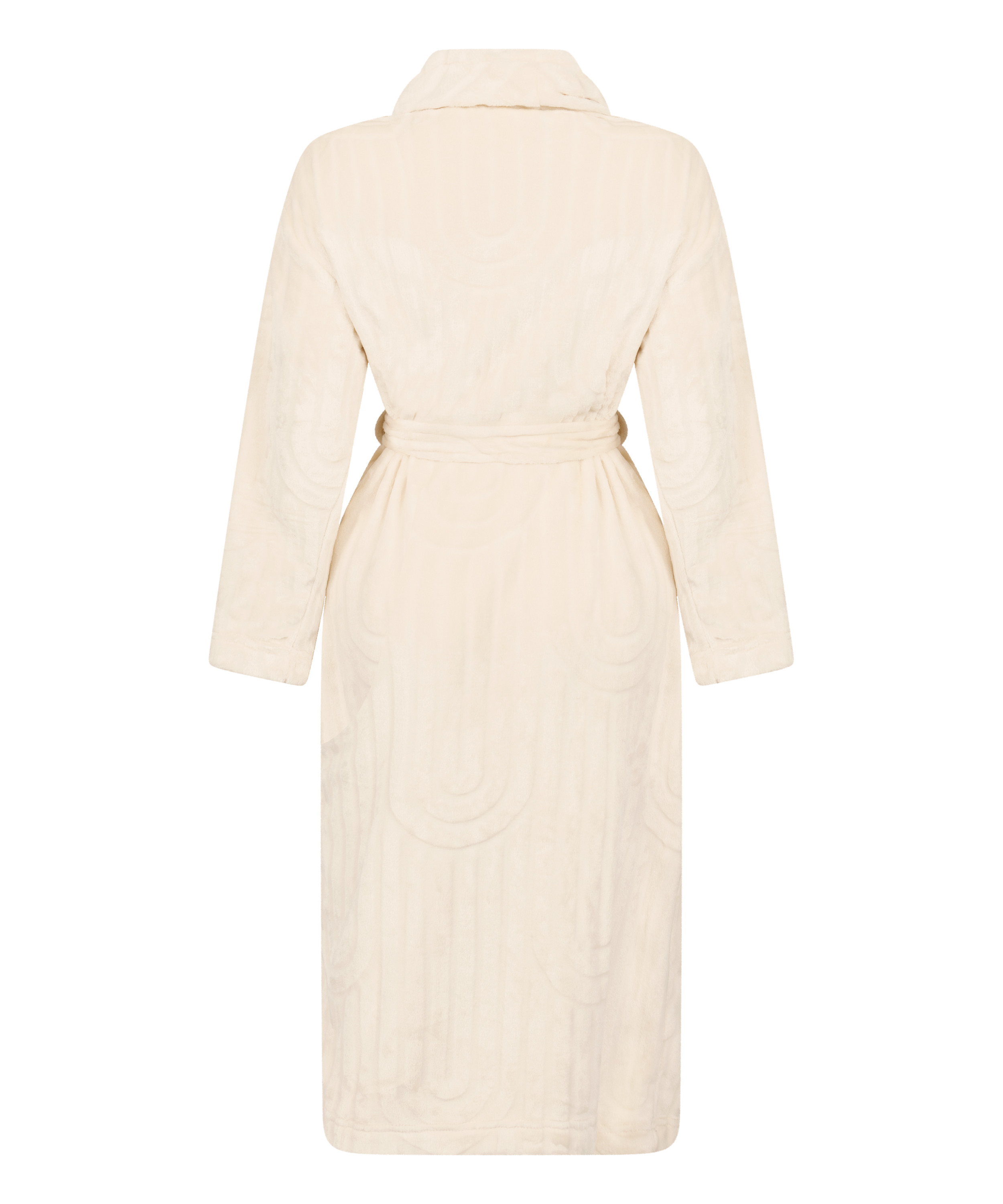 Lang fleecek&aring;pe, Hvit, main