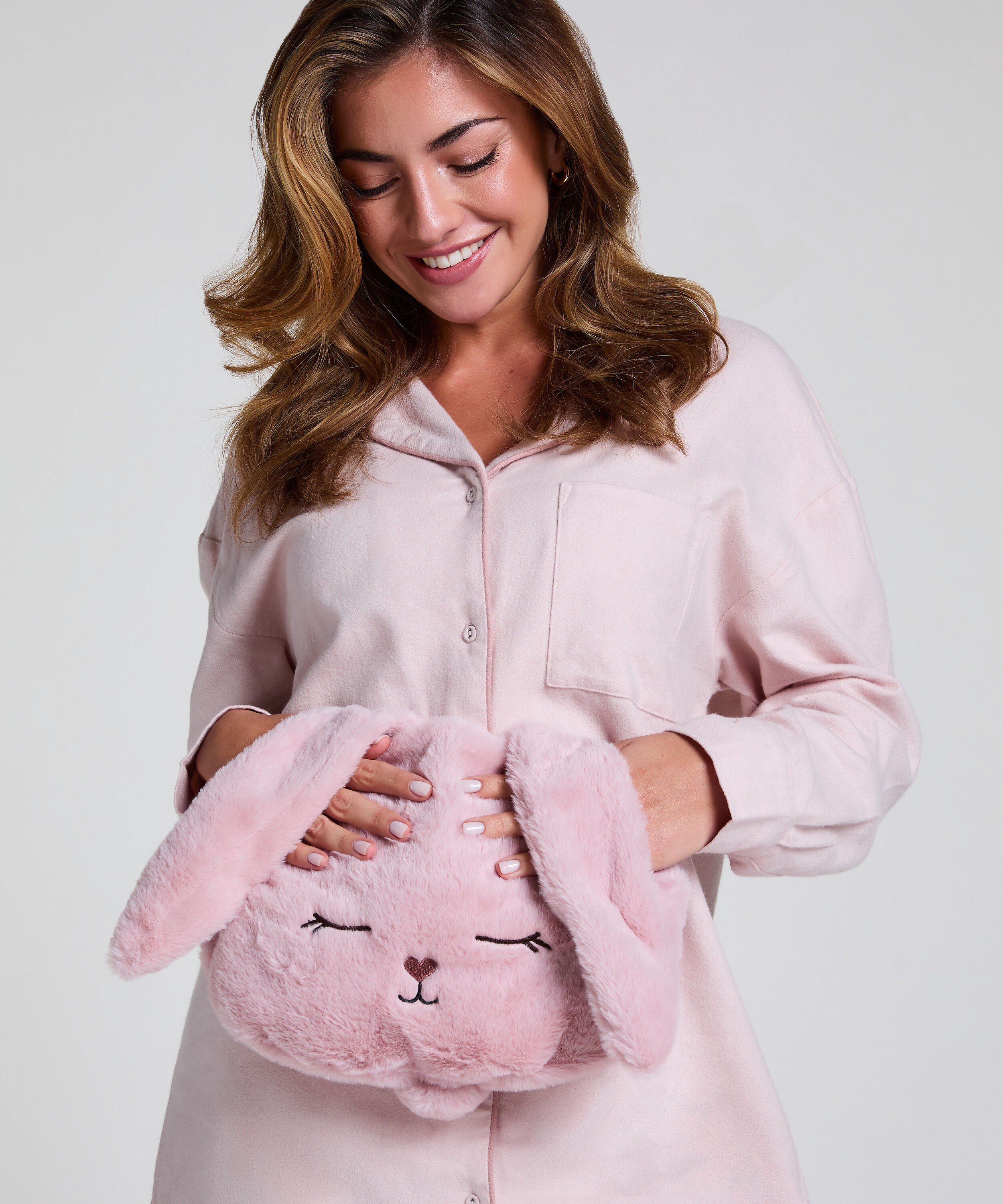 Hot water bottle, Rosa