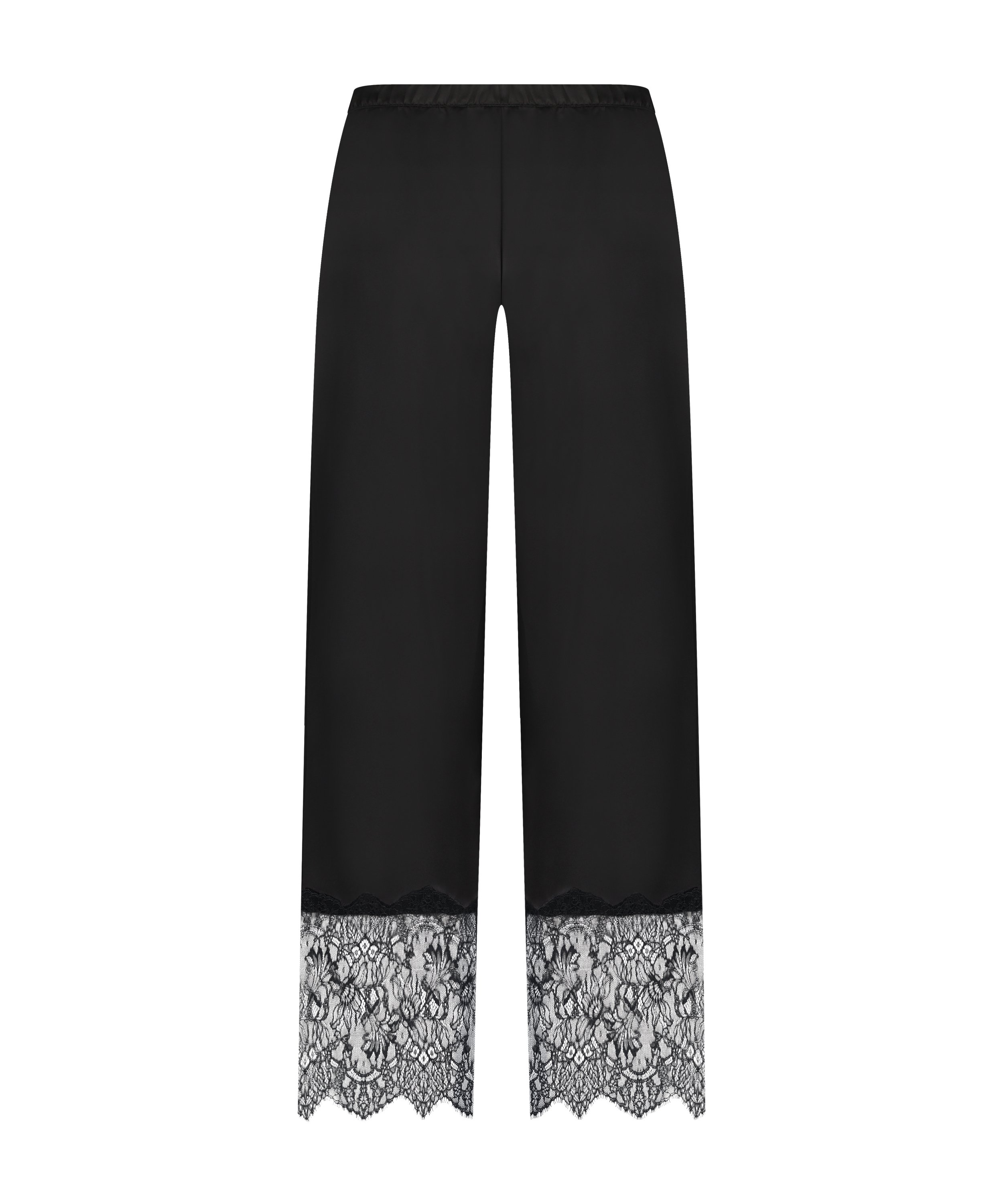 Blondebukser med brede ben Sophia, Svart, main