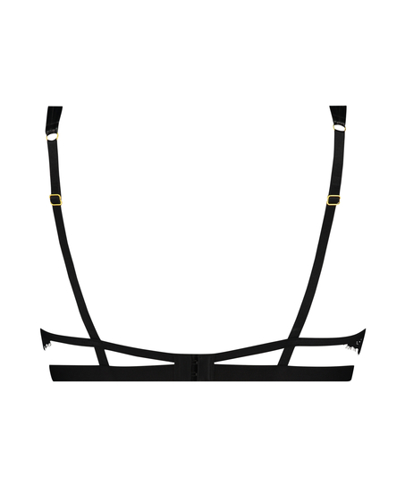 Dolly polstret BH med spiler, Svart