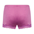 Velvet lace shorts, Lilla