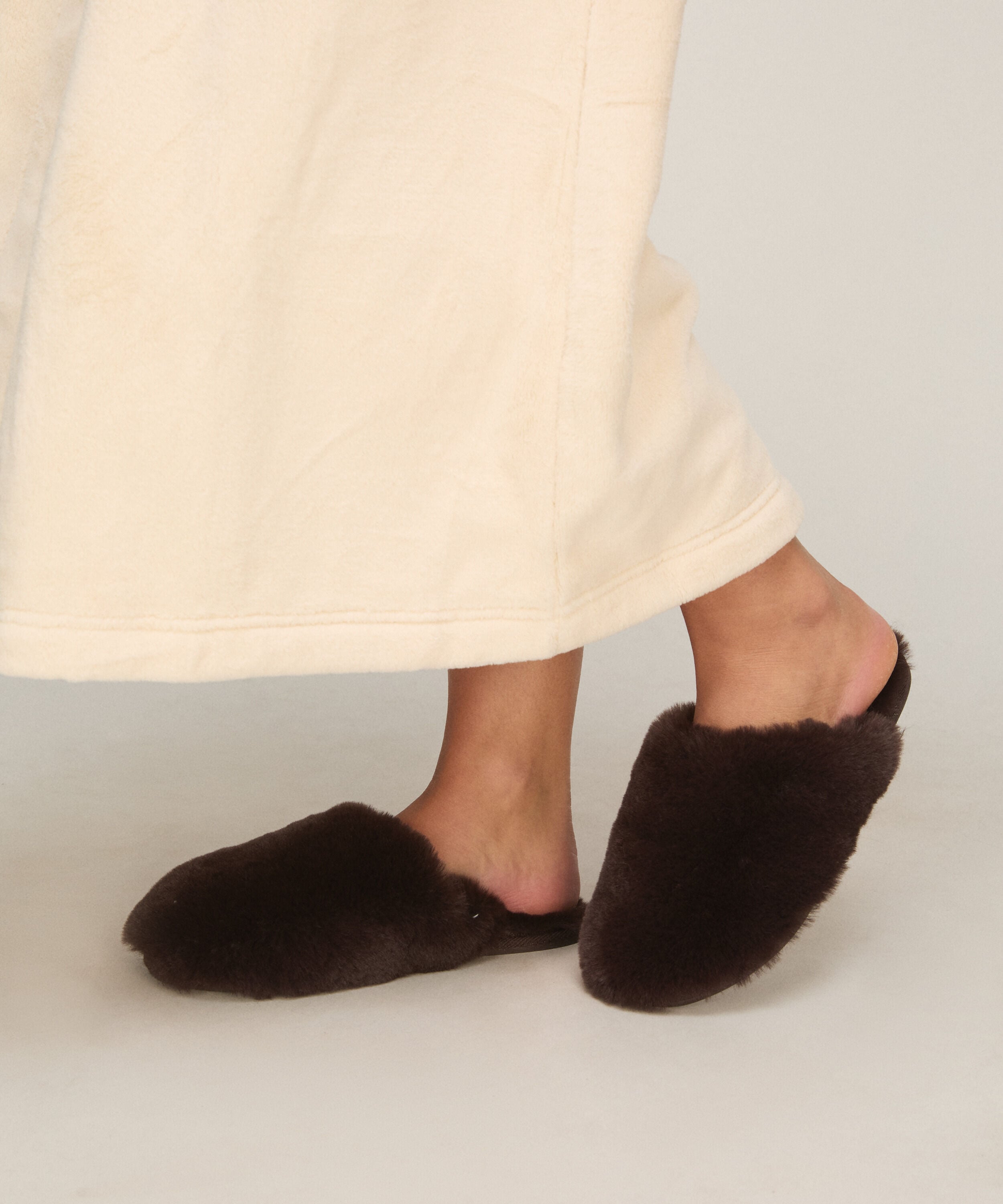 Tøfler Faux Fur